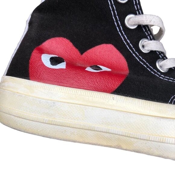 Converse X Comme Des Garcons Converse PLAY Chuck 70 High Top CDG Converse - Picture 4 of 14